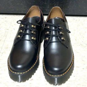 Black Dr. Martens Platforms